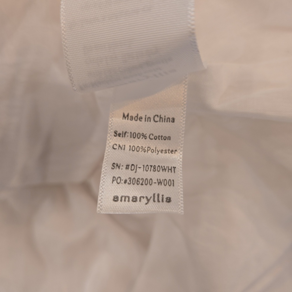 Amaryllis x Dani Austin White Cotton Eyelet Keyhole Balletcore Fairy Dress 1X - Picture 14 of 15